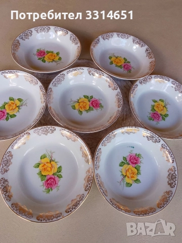 Комплект английски чинии 22 к  Gold , снимка 4 - Сервизи - 52996402