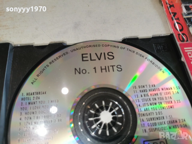 ELVIS CD 3001261627, снимка 15 - CD дискове - 53285450
