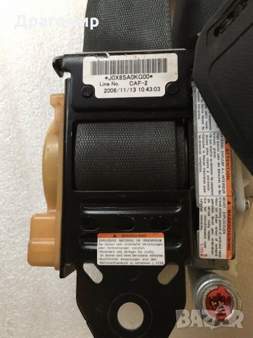 Airbag и колани за Honda Jazz , снимка 8 - Части - 30837343