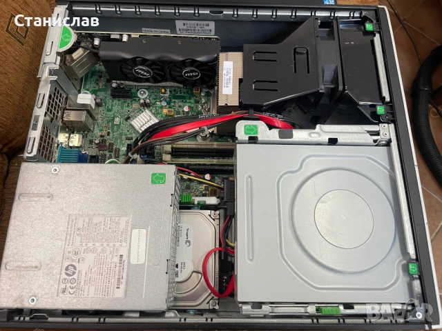 Бюджетен геймърски компютър HP Elite 8300SFF, nVidia 1050Ti 4GB , снимка 5 - Геймърски - 54026127