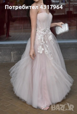 Бална рокля размер XS, снимка 2 - Рокли - 53056336