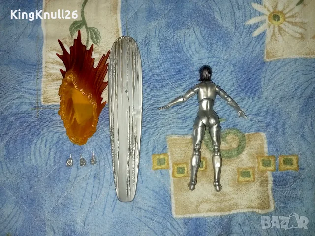 Фигурка Silver Surfer The Fantastic Four: First Steps Marvel Legends , снимка 3 - Колекции - 56493208