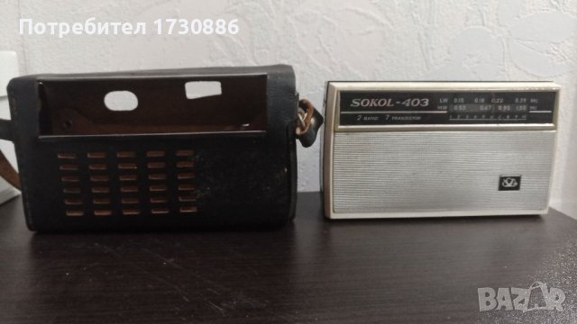 Продавам Ретро Радио SOKOL-403, снимка 6 - Радиокасетофони, транзистори - 38660856
