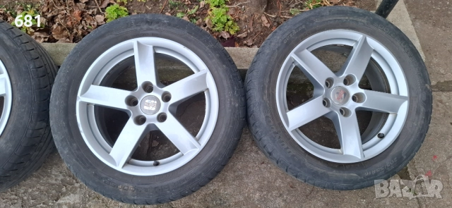Сеат оргинални джанти 5 112 16 ЕТ33, снимка 3 - Гуми и джанти - 52459360