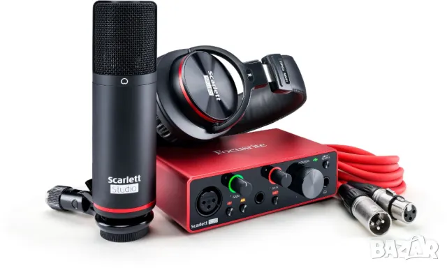 Аудио интерфейс USB DAC Focusrite - Scarlett Solo 3rd Gen, снимка 1 - Ресийвъри, усилватели, смесителни пултове - 48518964