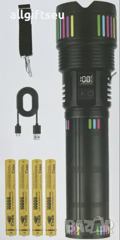 LED мощен фенер COBA CB-802, снимка 3 - Къмпинг осветление - 56508673