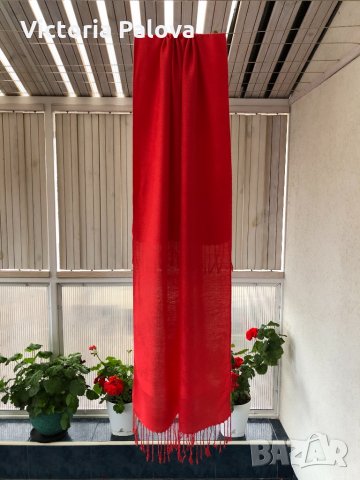 Голям акцентен ален шал, снимка 6 - Шалове - 31167123
