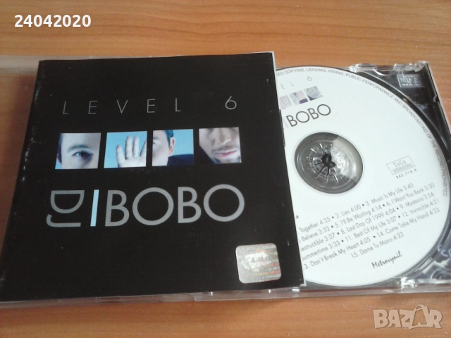 DJ BoBo – Level 6 KA Music оригинален диск
