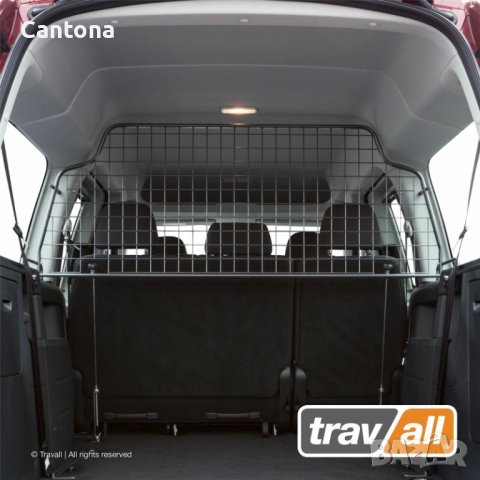 Преграда за товарно отделение на Caddy - Trav All, метална, пълен комплект, снимка 4 - Части - 44179675