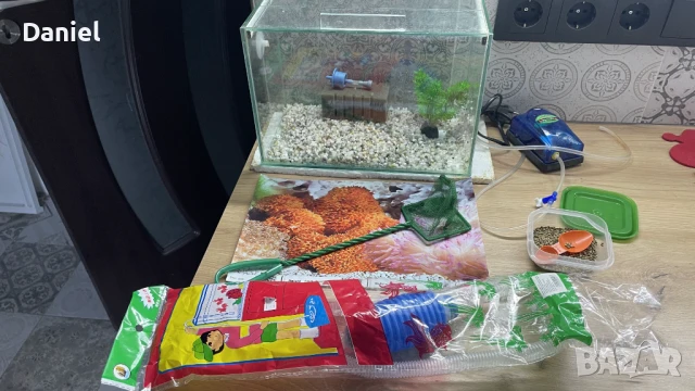 аквариум 10 литра комплект, снимка 1