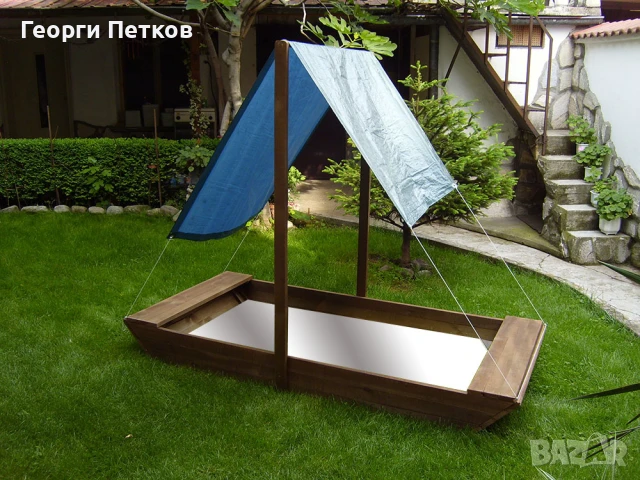Детски пясъчник - Кораб на Промоция!