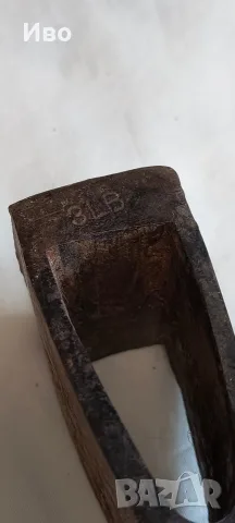 Автентична американска глава за брадва (ок. 1940 г.) – 3 LB + чисто нов сап, снимка 5 - Други ценни предмети - 56019110