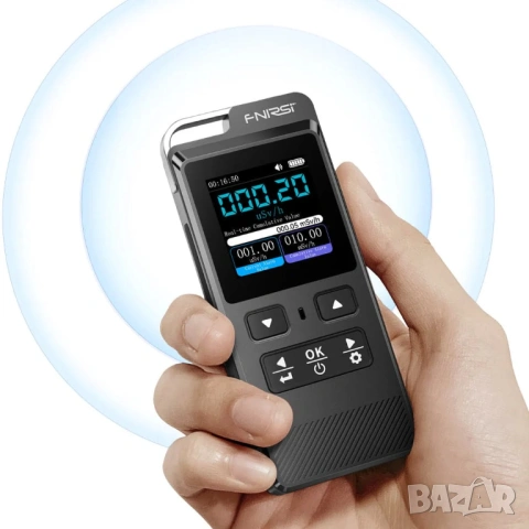 Гайгеров брояч - ядрен радиационен детектор FNIRSI GC-02, снимка 2 - Друга електроника - 53889160