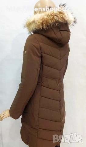 Дамско яке с естествен пух код 12 - 1, снимка 3 - Якета - 51979663