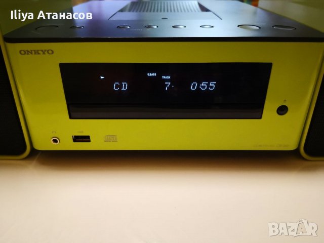 Onkyo CR 245 USB CD Mp3 аудиосистема с две тонколони и дистанционно , снимка 6 - Аудиосистеми - 38144291