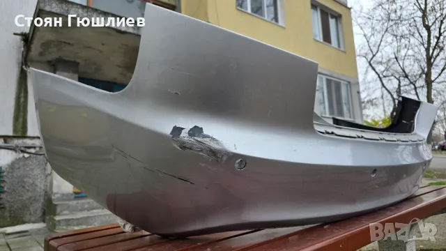 Задна броня Sline Ауди А6 4Ф седан 2009 - 2011 фейслифт, снимка 2 - Части - 48248299