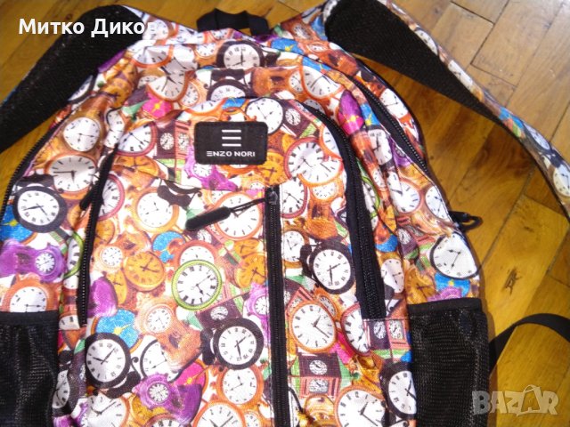 Енци Нори маркова раница 45х31х16см отлична, снимка 2 - Раници - 40792340
