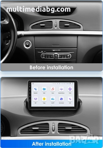 Renault Laguna 2 2001 - 2007 Мултимедия Навигация Android, снимка 3 - Аксесоари и консумативи - 51663896