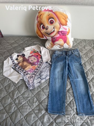 Дрехи за момиченце,3-4 год, снимка 7 - Детски Блузи и туники - 40548737