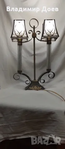 Стара руска лампа , снимка 5 - Настолни лампи - 50433295