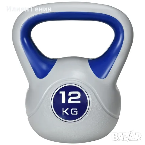 SPORTNOW Пудовка, 12 кг, плоско дъно