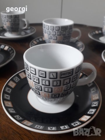 Порцеланов сервиз за кафе , снимка 2 - Сервизи - 32130924