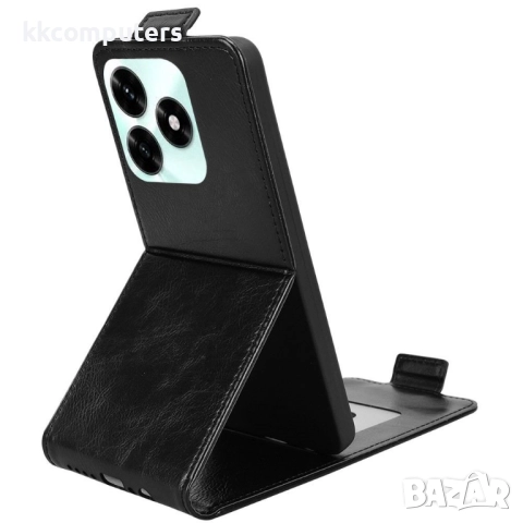 Кожен флип калъф за Honor X5c Plus 4G/ Honor X5c 4G- Стенд и Холдер за Карти, вкл. Протектор, 4 Цвят, снимка 5 - Калъфи, кейсове - 52638215