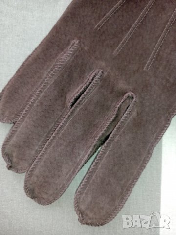 Мъжки ръкавици естествена кожа М, снимка 3 - Ръкавици - 36591411