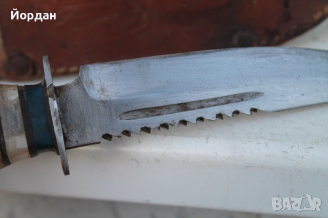 Немски ловен нож, снимка 7 - Антикварни и старинни предмети - 39150013