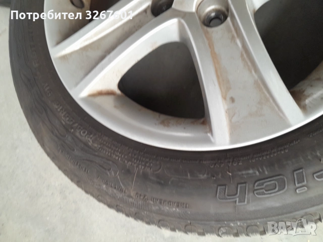 Джанти за  Мазда 16" с гуми 205/55/16 , снимка 6 - Гуми и джанти - 54215734