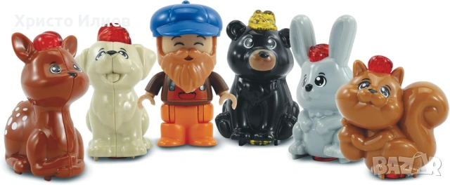 Vtech Комплект Лодка с фигури на животни със звук и светлина, снимка 3 - Други - 53151826