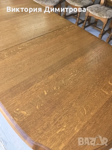 Разтегателна трапезна маса МАСИВ , снимка 3 - Маси - 54115641