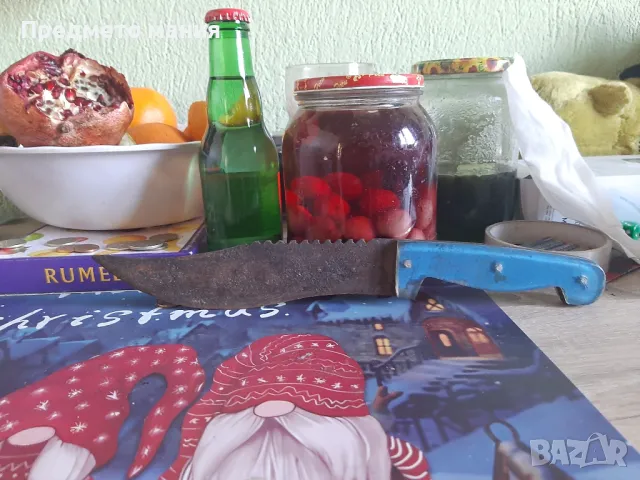Стар голям Български нож, снимка 1