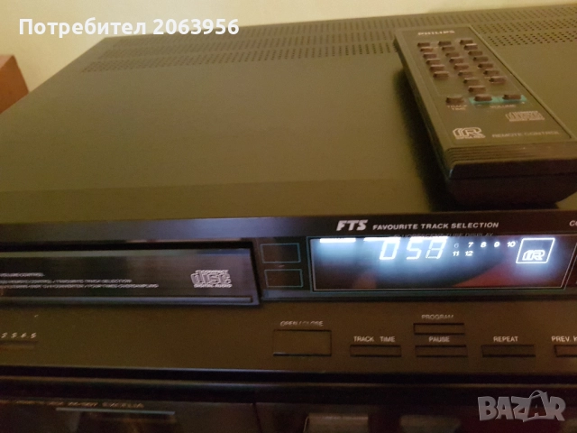 Philips CD 473 cd player., снимка 8 - Аудиосистеми - 51631368