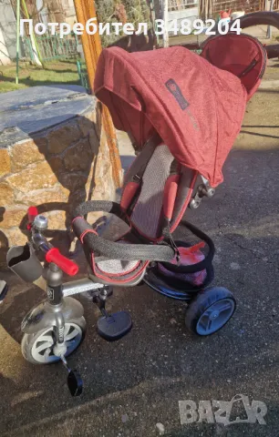 Детска триколка , снимка 3 - Детски велосипеди, триколки и коли - 48509846