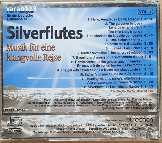 Silverflutes – Silverflutes - Musik Für Eine Klangvolle Reise Vol. 1, снимка 2 - CD дискове - 37620553