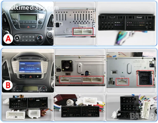 Hyundai IX 35 Tucson 2011-2014 Мултимедия Навигация Android, снимка 2 - Аксесоари и консумативи - 51091498