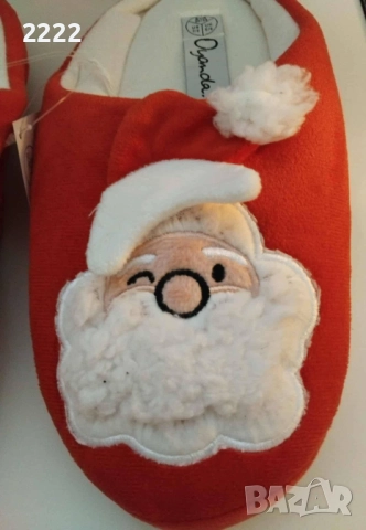 Коледни пантофи и терлици, снимка 2 - Коледни подаръци - 52514622