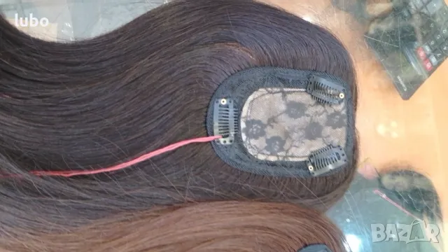 Тупета от естествена коса, снимка 6 - Аксесоари за коса - 47593216