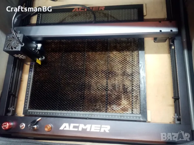 Диоден лазерен гравир ACMER P2 33W с кутия, подобрения и екстри., снимка 1