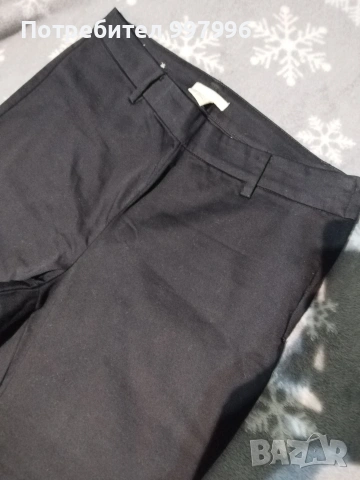 елегантен официален панталон с висока талия-H&M-42номер, снимка 10 - Панталони - 53290245
