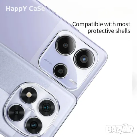 Xiaomi Redmi Note 14 Pro+ / 14 Pro / 14 / 14S / 3D 9H Стъклен протектор за камера, снимка 7 - Фолия, протектори - 47806233