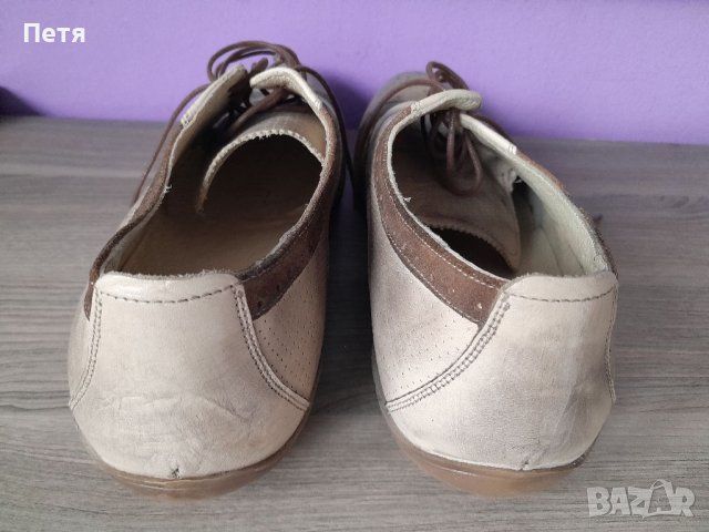 Италиански мъжки кожени обувки Alec Kampinsky Vero cuoio / Елегантни кожени мъжки обувки, снимка 12 - Официални обувки - 37868610