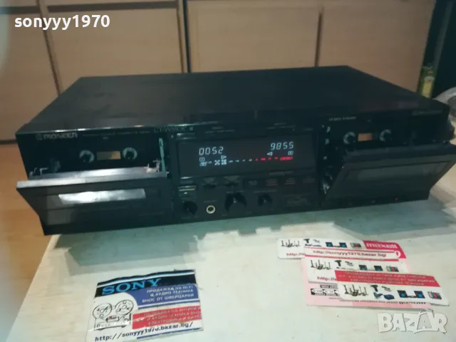 PIONEER JAPAN-ДВОЕН ДЕК ЗА РЕМОНТ 2410241807, снимка 2 - Декове - 47706780