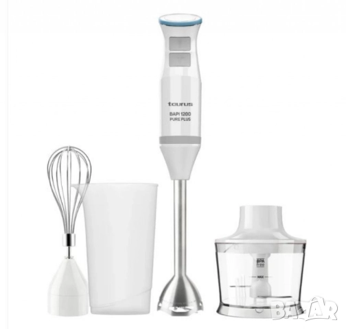 Ръчен пасатор Taurus BAPI® 1200 PURE PLUS – 1200W, 20 скорости, снимка 18 - Друга електроника - 51923867