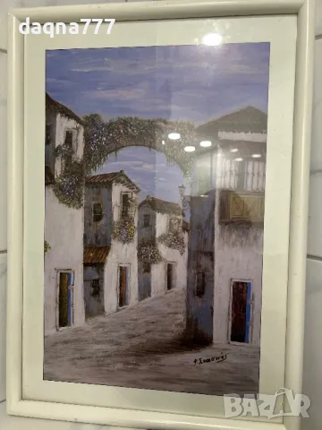 Картина от 60 -те години, снимка 10 - Картини - 49406003