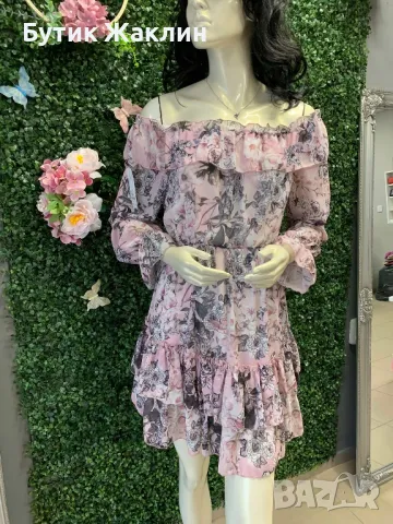 Феерични шифонени рокли, снимка 1