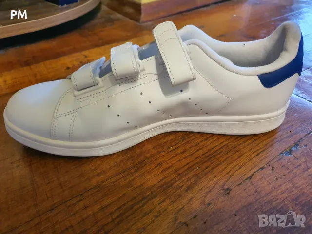 Маратонки adidas кожени Stan Smith FR44 2/3 НОВИ!, снимка 7 - Маратонки - 49069137