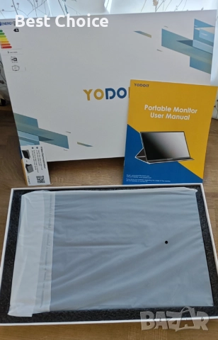 Преносим монитор Yodoit, 15.6-инчов 1920 x 1080P FHD, снимка 9 - Монитори - 52908733