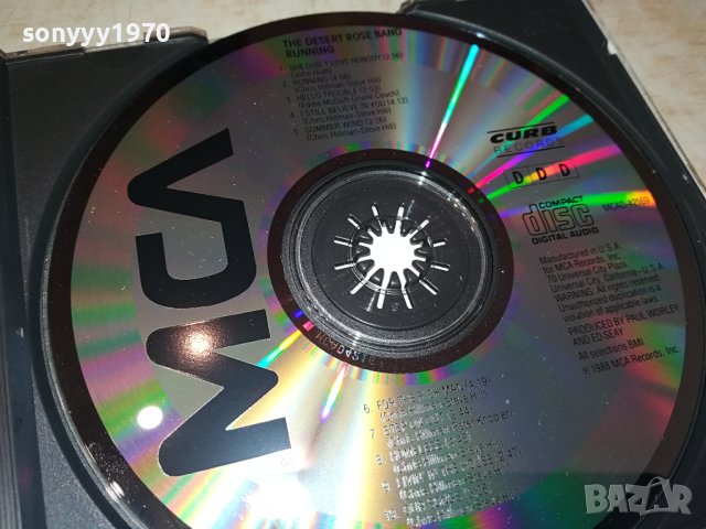 THE DESERT ROSE BAND ORIGINAL CD-MANIFACTURED IN USA 1302241310, снимка 12 - CD дискове - 44273533